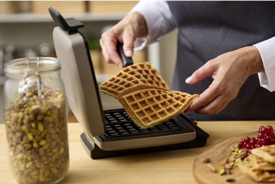 Blomsterbergs Belgisches Waffeleisen, Latte