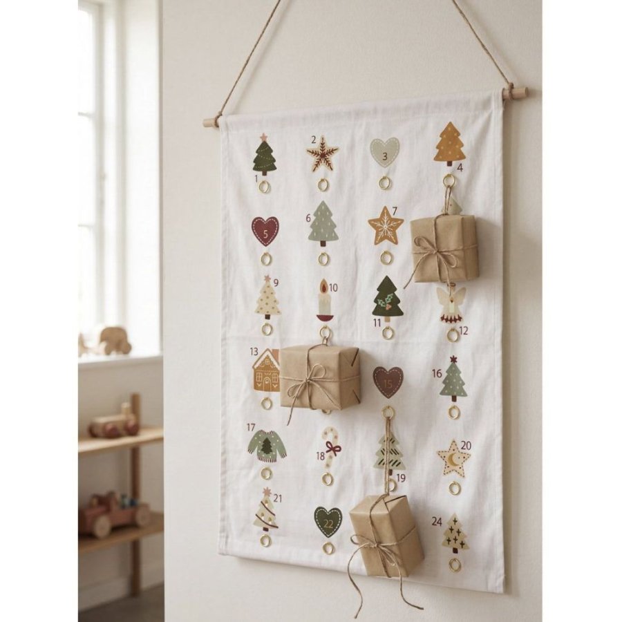 S&ouml;dahl Merry Moments Adventskalender 50x70 cm, Gr&uuml;n