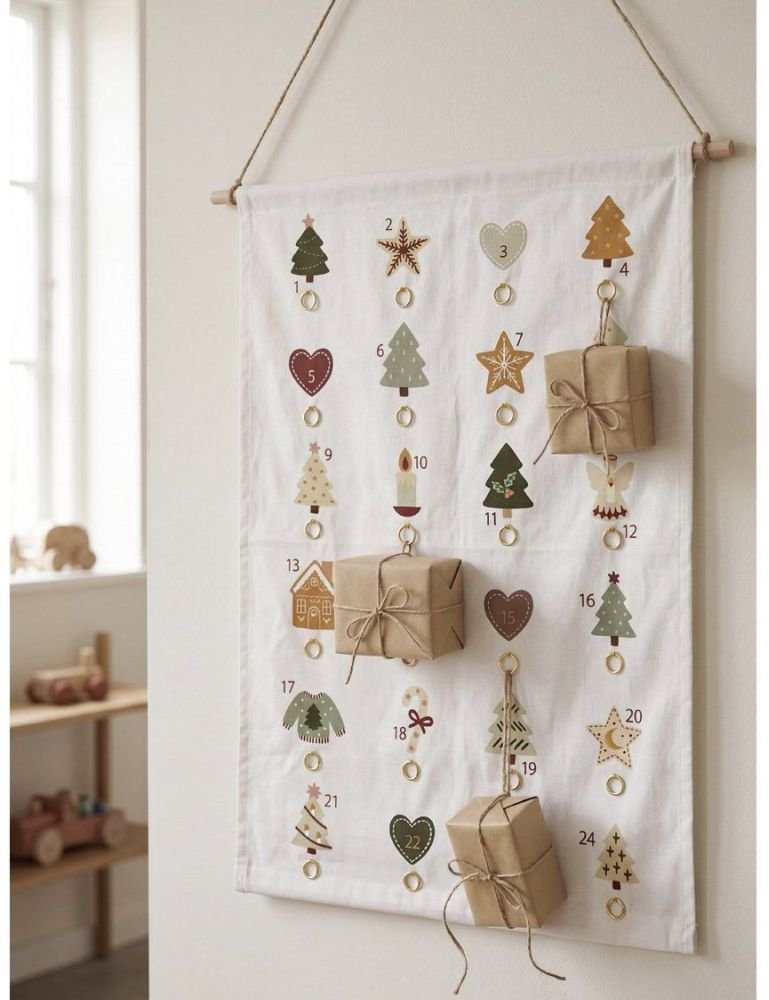 S&ouml;dahl Merry Moments Adventskalender 50x70 cm, Gr&uuml;n