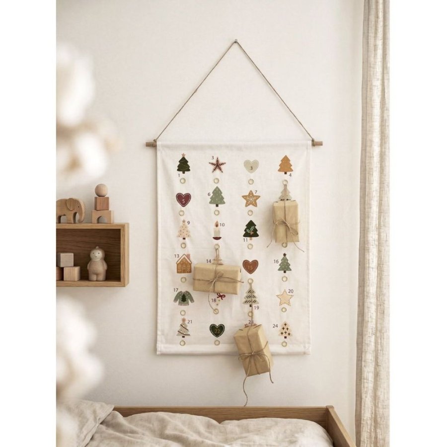 S&ouml;dahl Merry Moments Adventskalender 50x70 cm, Gr&uuml;n