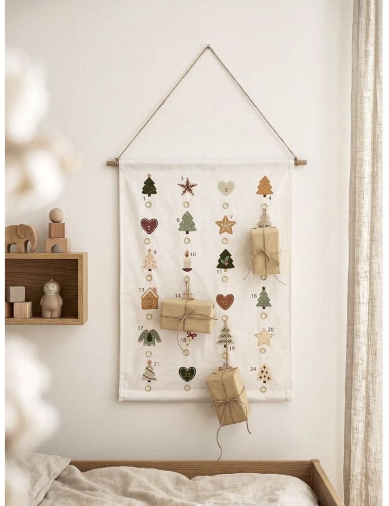 S&ouml;dahl Merry Moments Adventskalender 50x70 cm, Gr&uuml;n