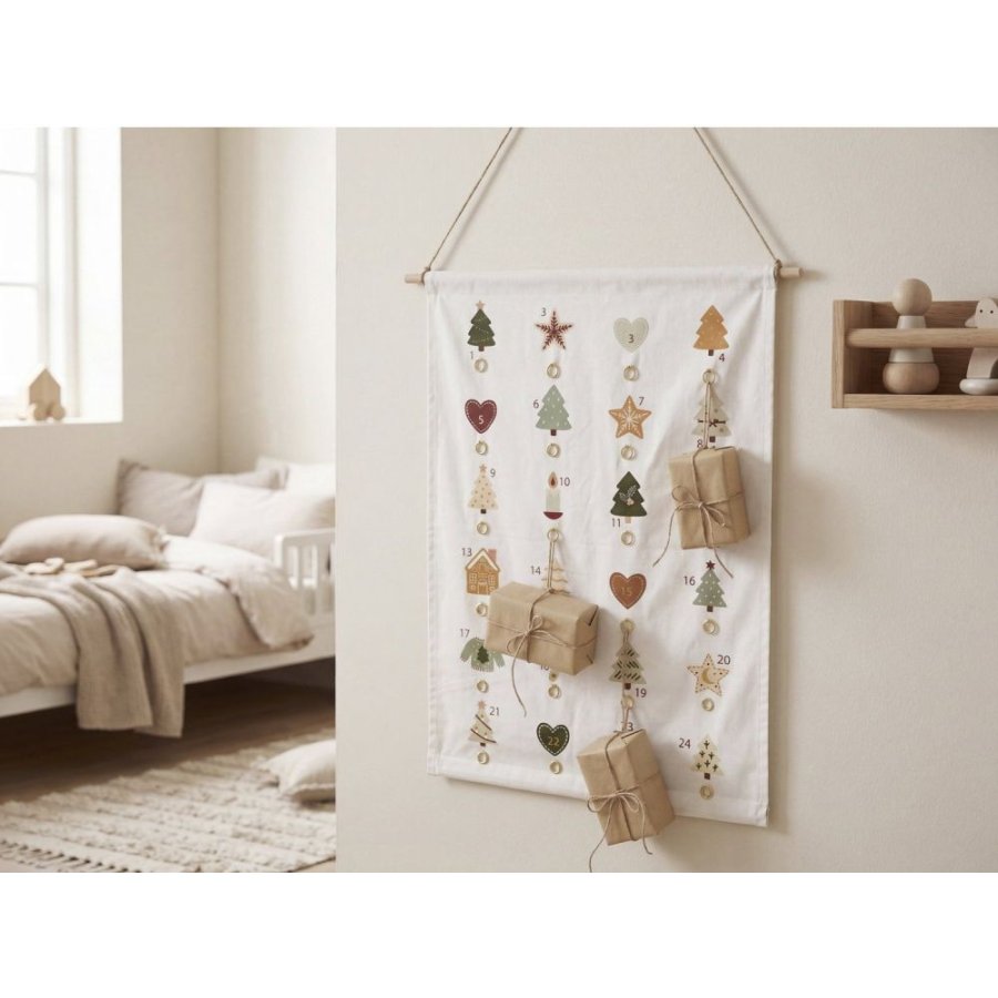 S&ouml;dahl Merry Moments Adventskalender 50x70 cm, Gr&uuml;n