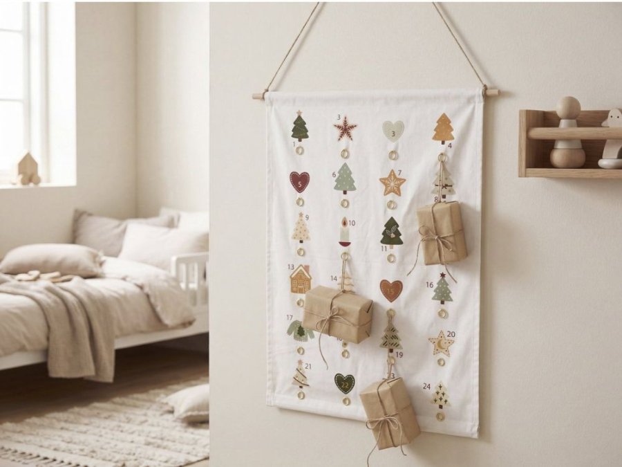 S&ouml;dahl Merry Moments Adventskalender 50x70 cm, Gr&uuml;n