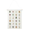 S&ouml;dahl Merry Moments Julekalender 50x70 cm, Gr�n