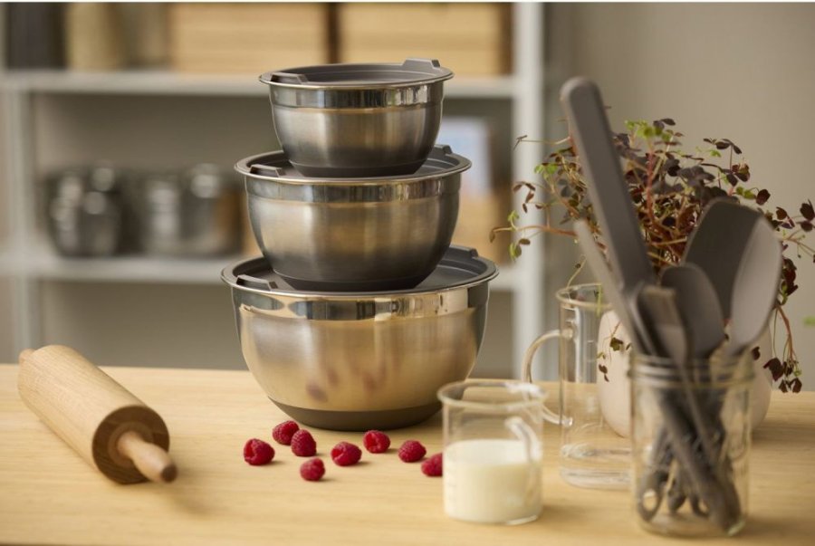 Blomsterbergs Deckel f&uuml;r R&uuml;hrsch&uuml;ssel 3 L, Latte