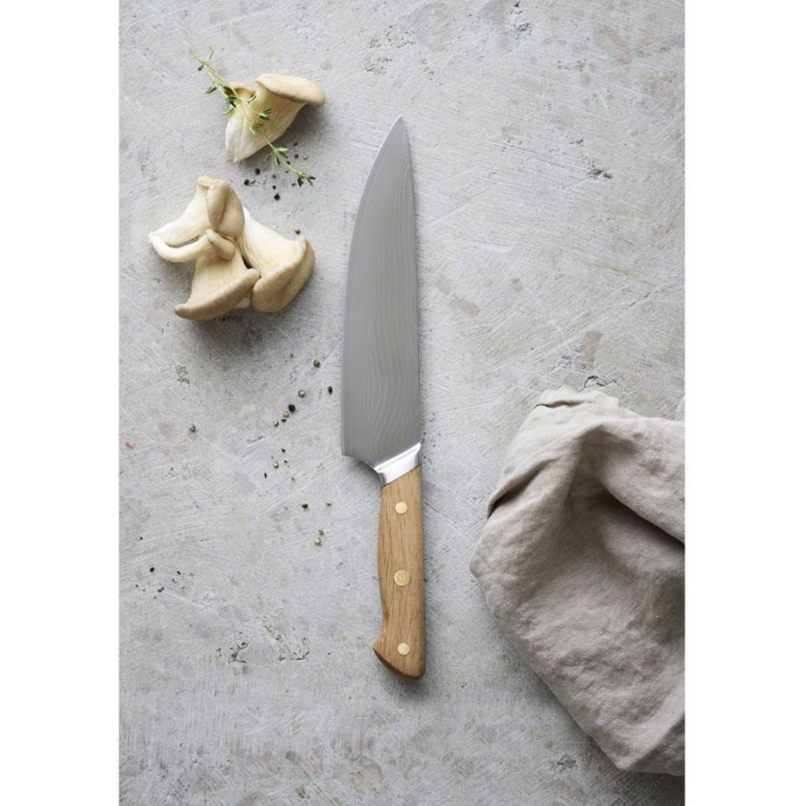 Pillivuyt Gourmet Douron Kochmesser 33 cm, Eiche
