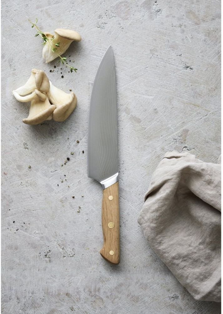 Pillivuyt Gourmet Douron Kochmesser 33 cm, Eiche
