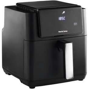 Nordic Sense Airfryer 5 L, Schwarz