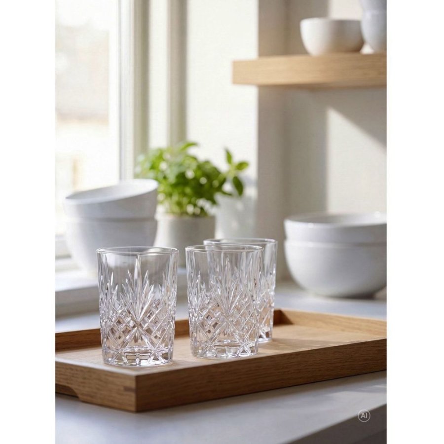 Lyngby Glas Melodia Vandglas 6 stk. 25 cl