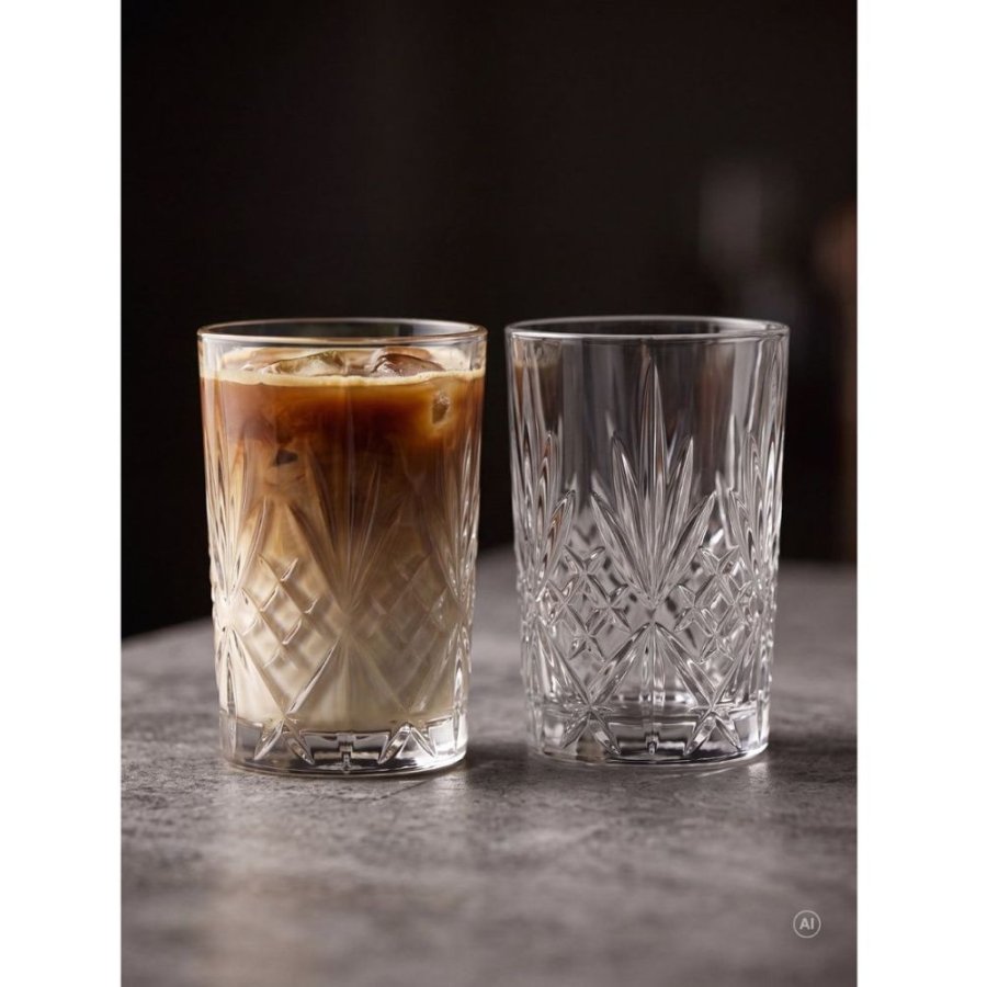 Lyngby Glas Melodia Vandglas 6 stk. 25 cl