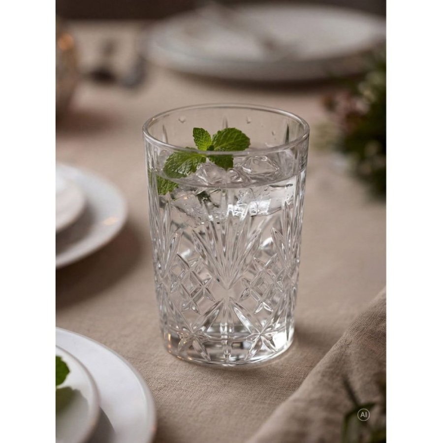 Lyngby Glas Melodia Vandglas 6 stk. 25 cl