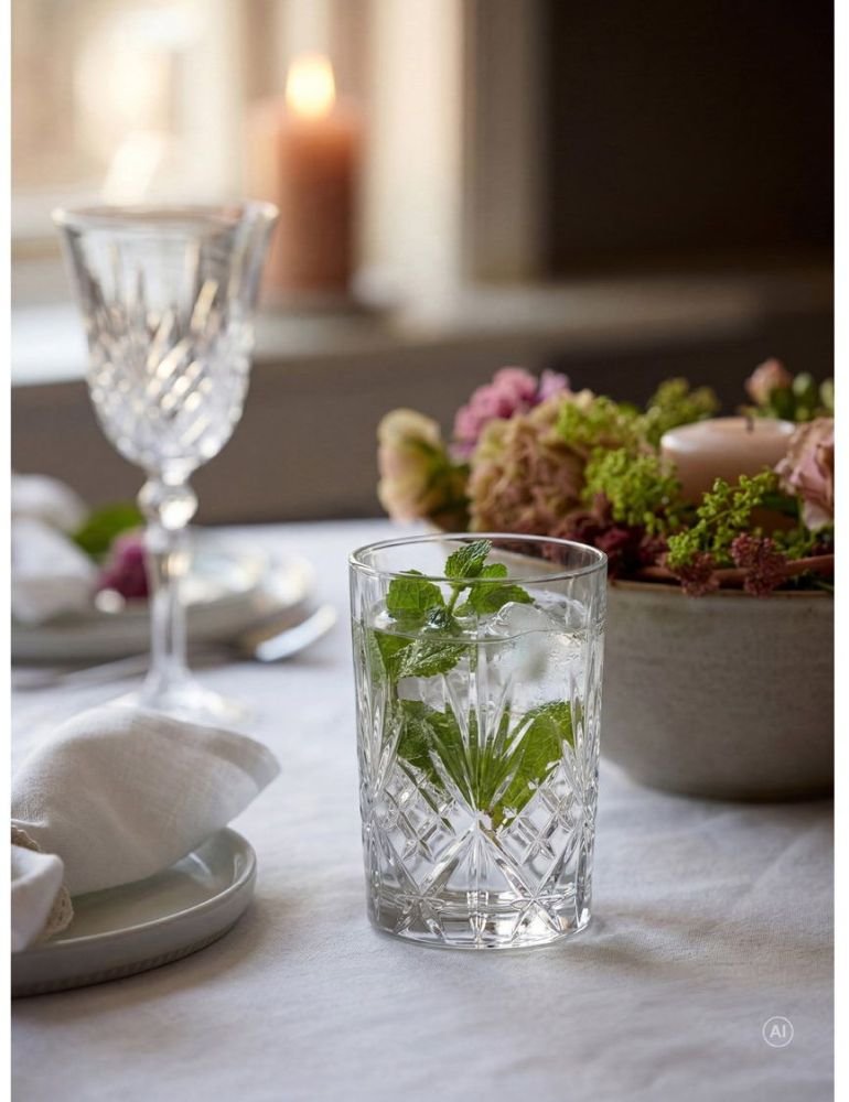 Lyngby Glas Melodia Vandglas 6 stk. 25 cl
