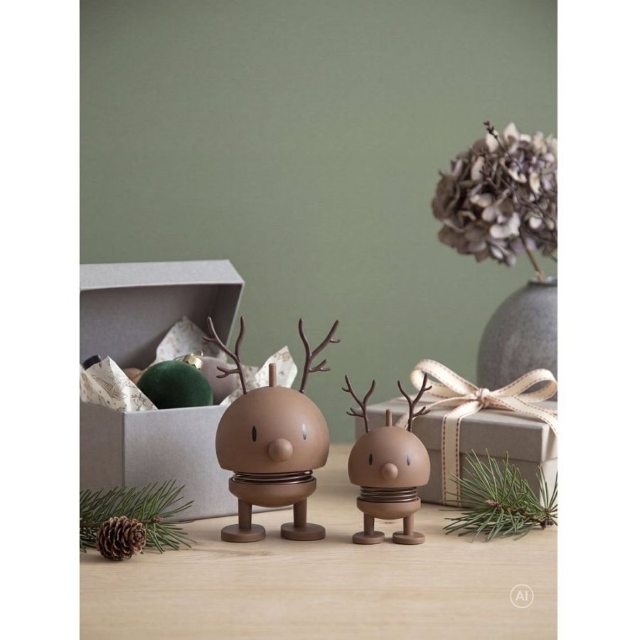 Hoptimist Soft Rensdyr Bumble 2 stk. XS/S, Choko