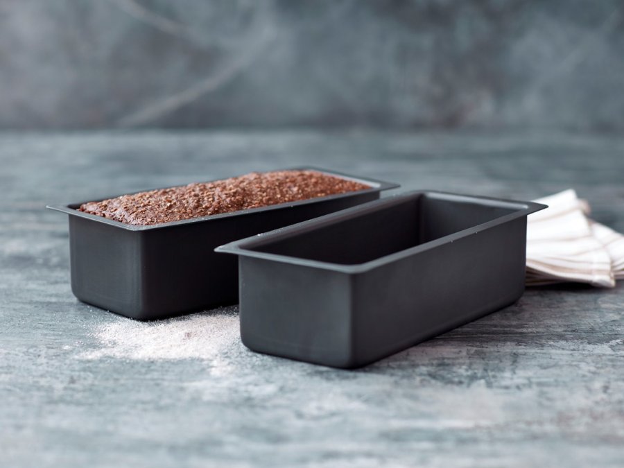 Blomsterbergs Br�dform 25 cm 1,7 liter sort