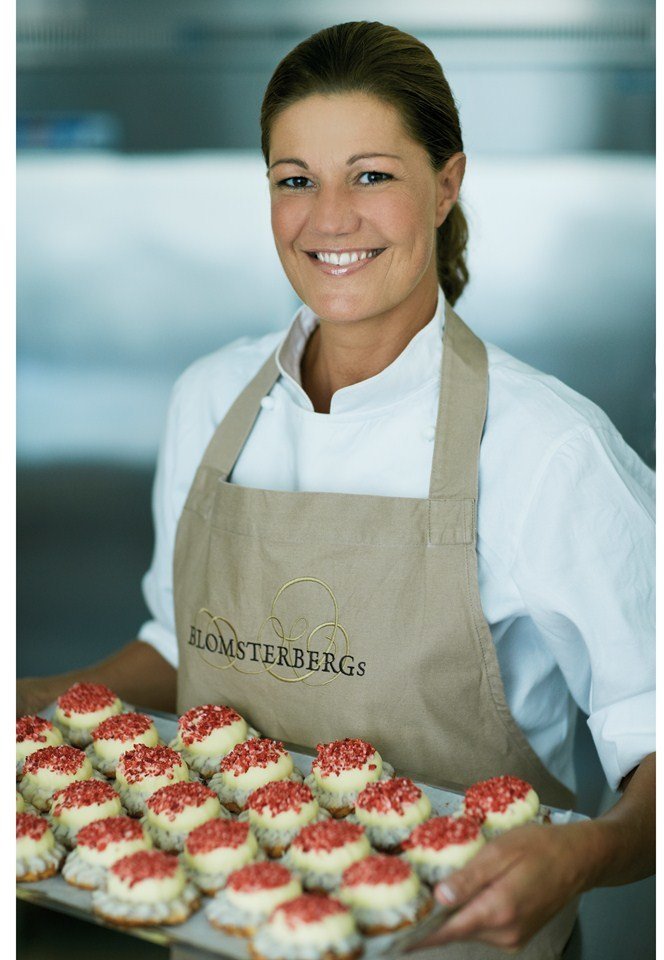 Blomsterbergs Br�dform 30 cm, Gr�/Creme