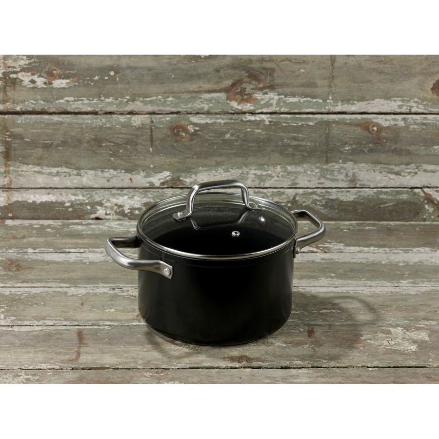 HOLM Gryde m. L�g 3,5 L, Sort