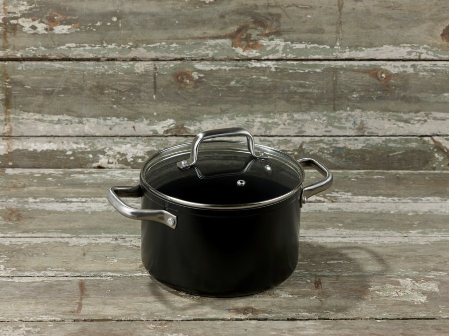 HOLM Gryde m. L�g 3,5 L, Sort