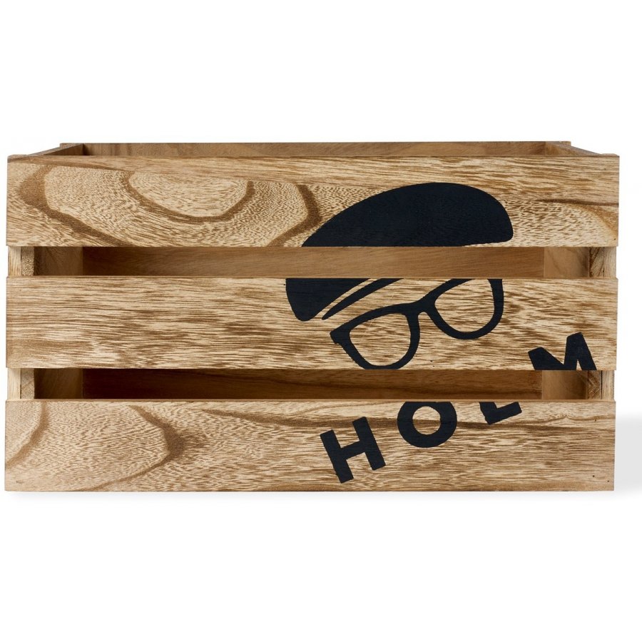 HOLM Trkasser 3 stk, Brun