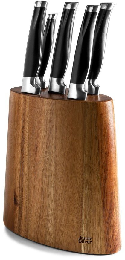 Jamie Oliver Knivblok m. 5 Knive