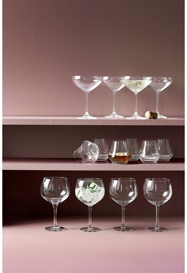 Lyngby Glas Juvel Champagneskl 4 stk. 34 cl
