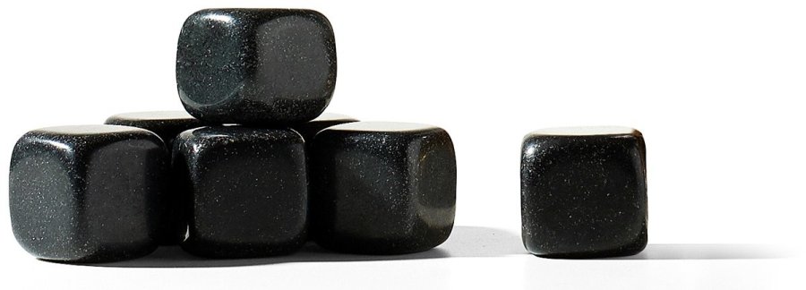 Nuance Whiskysten 9 stk. sort