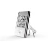 Plus termometer ude/inde min/max aluminium