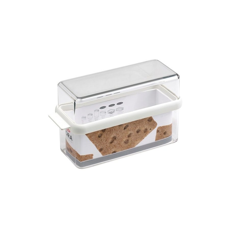 Mepal Stora Knckebrotbox 18x8x12 cm, Wei