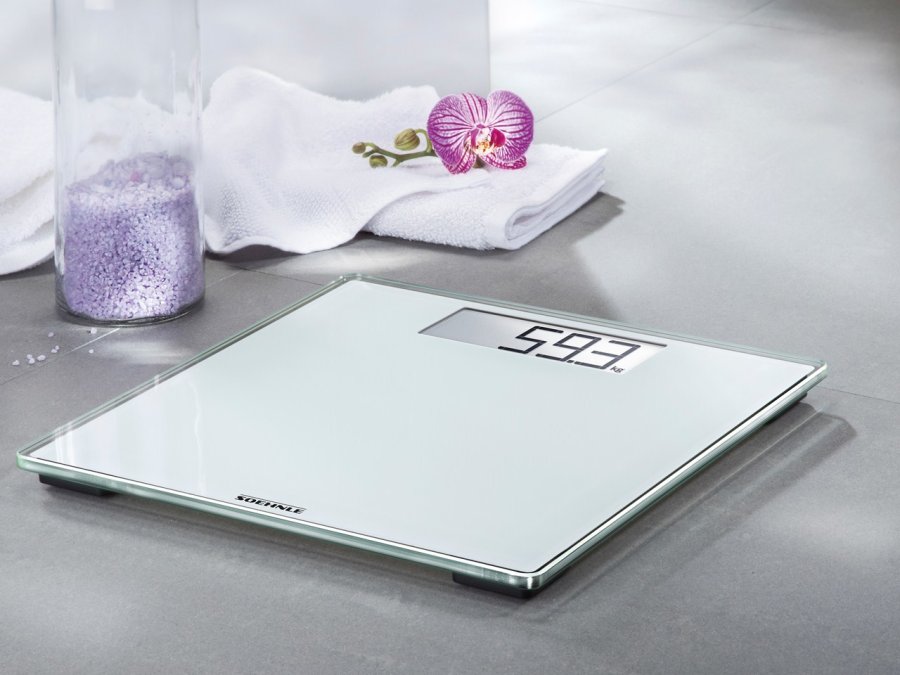 Soehnle Style Sense Comfort 100 Personenwaage, Wei