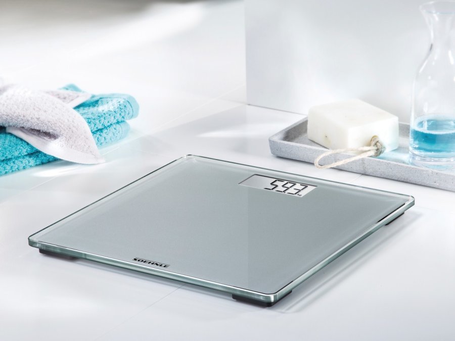 Soehnle Style Sense Compact 300 Personenwaage, Grau