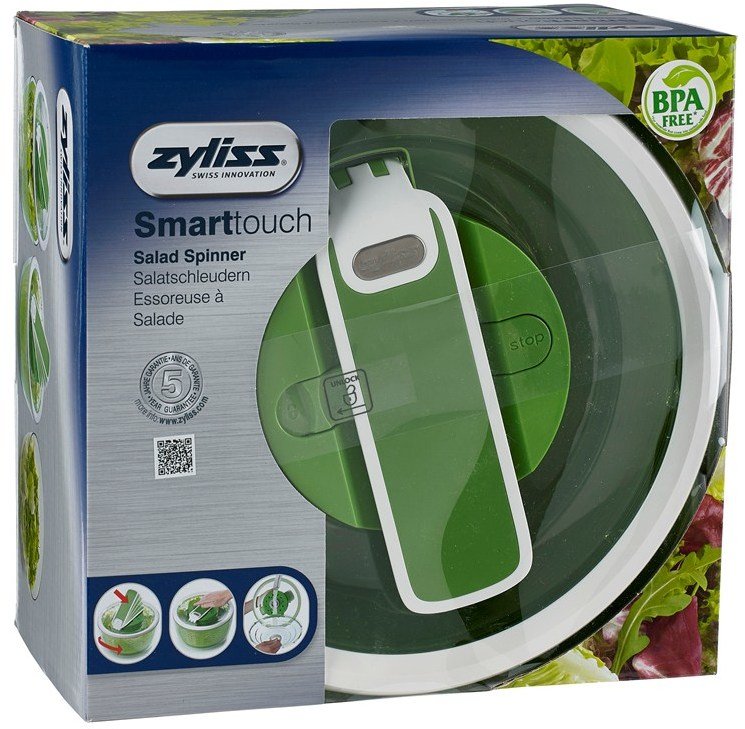 Zyliss Salatslynge 26 cm, Grn