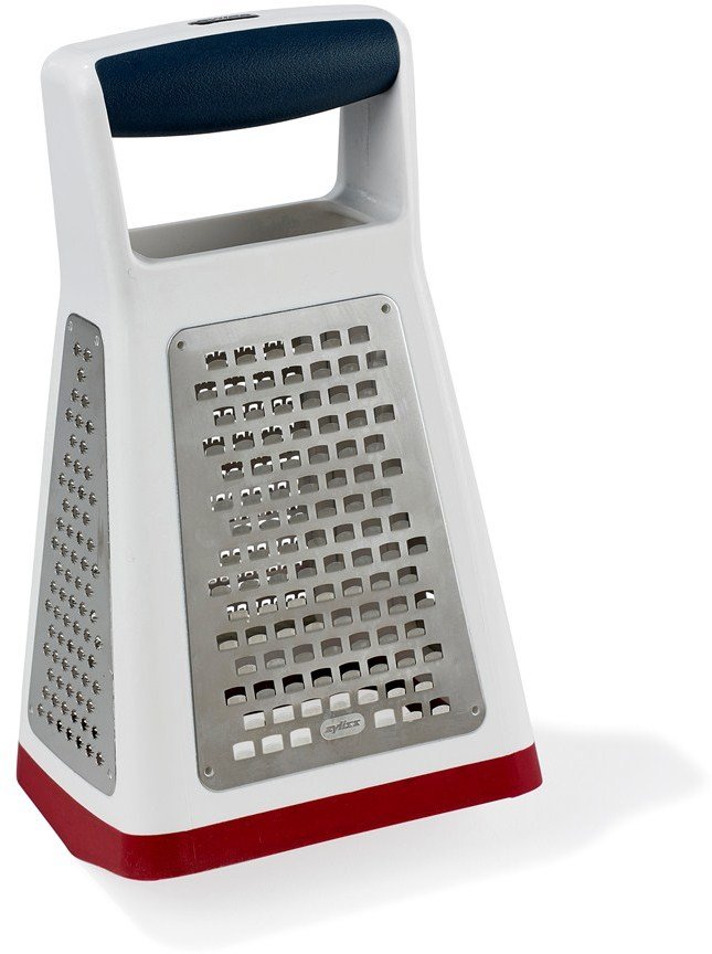 Zyliss tilt N Grate Rivejern, Hvid/Rd