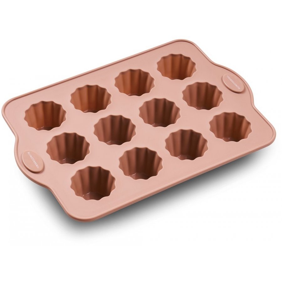 Blomsterbergs Portionsform Rillet 12 stk, Rosa