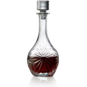 Lyngby Glas Krystal Melodia Vinkaraffel 1 L, Klar