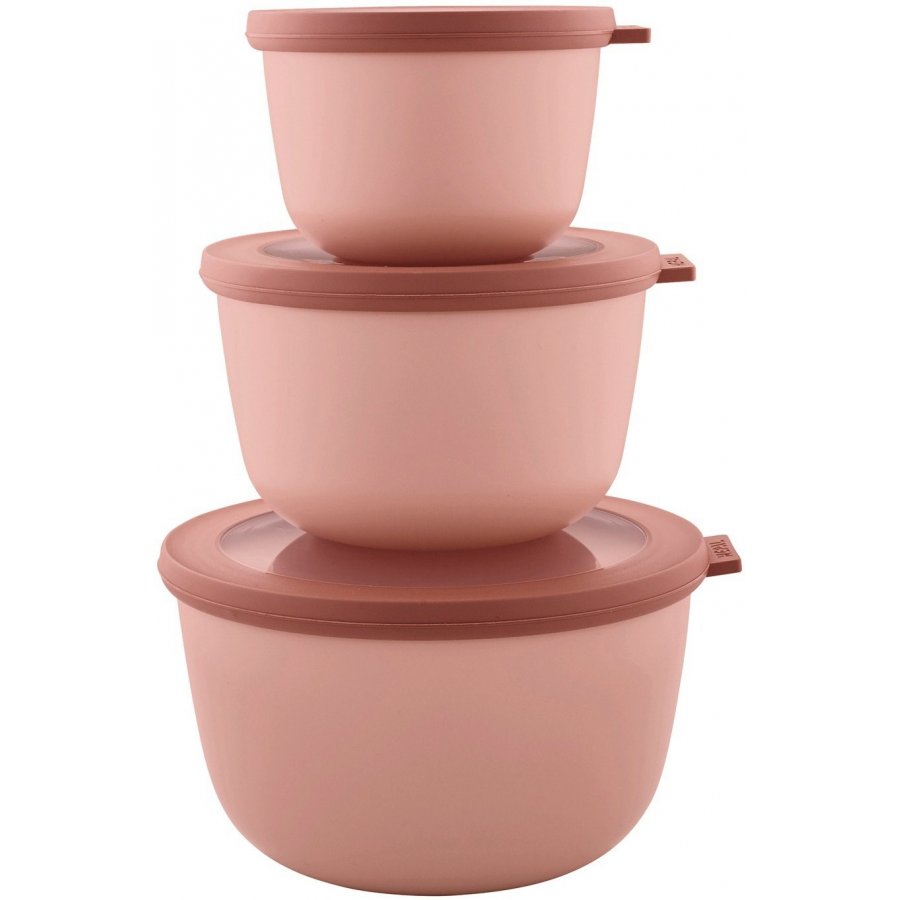 Mepal Cirqula Hj Sklest 3 stk, Nordic Blush