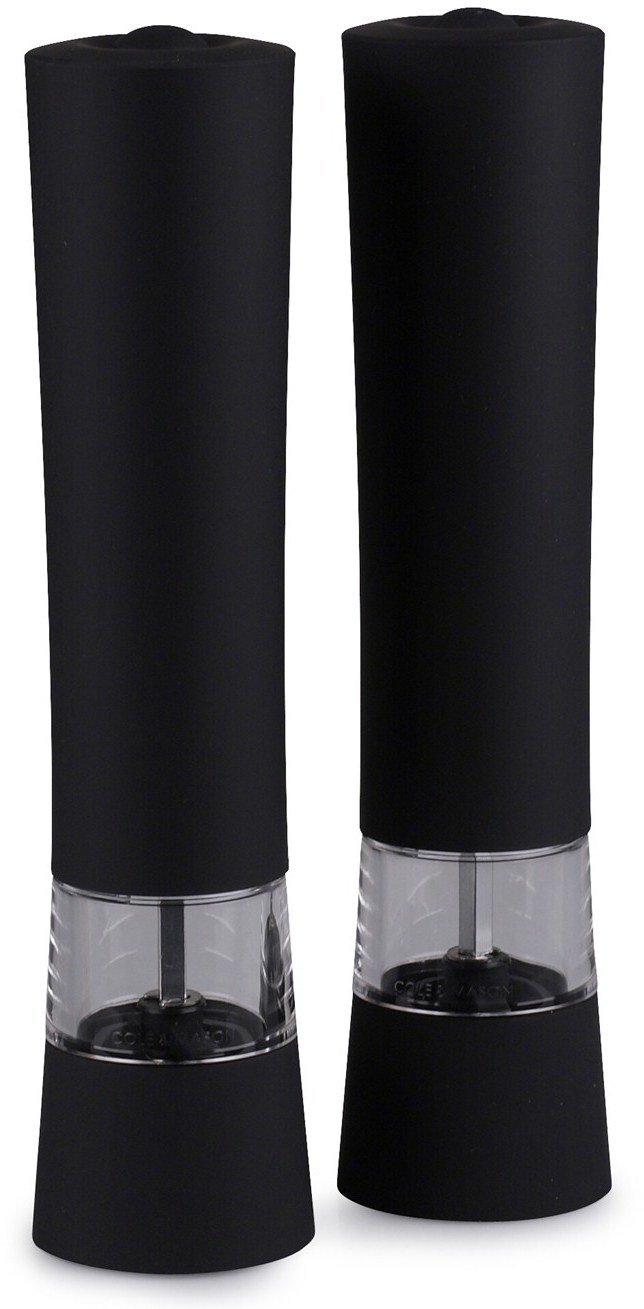 Cole & Mason elektrisk Salt & Peberkvrn 21cm, Sort