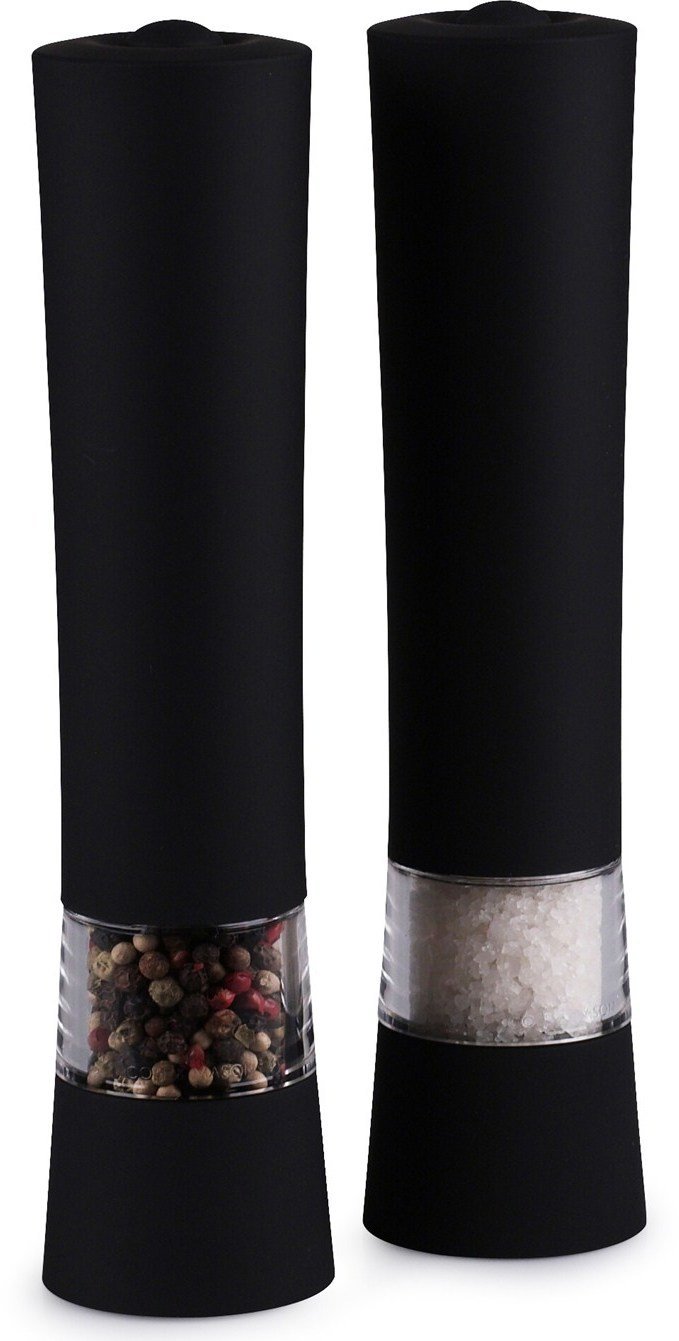 Cole & Mason elektrisk Salt & Peberkvrn 21cm, Sort