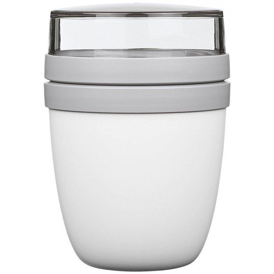 Mepal Ellipse Mittagsbecher 500 ml+200 ml, Wei�