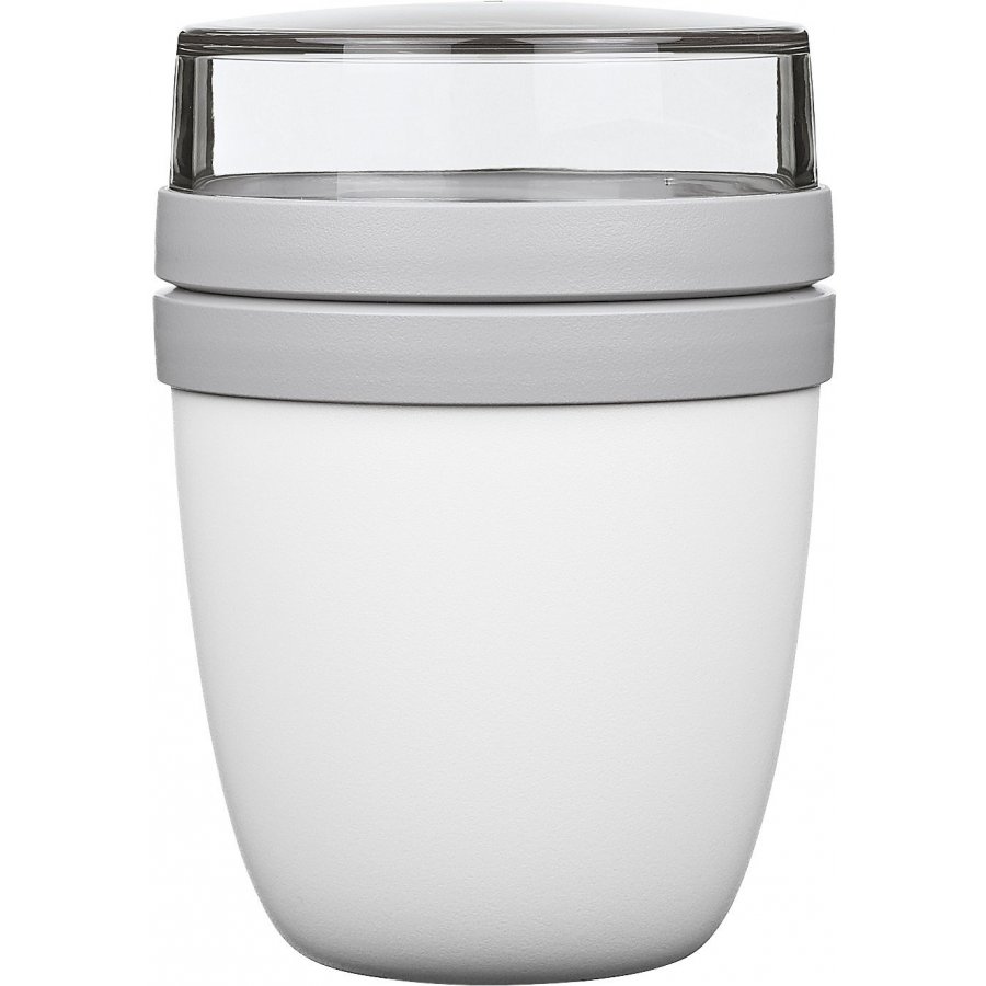Mepal Ellipse Mittagsbecher 500 ml+200 ml, Wei�