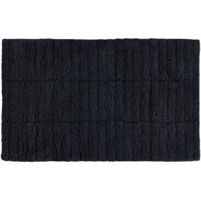 Zone Denmark Tiles Badematte 50x80 cm, Schwarz