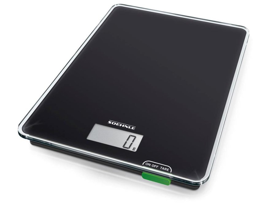 Soehnle Page Compact 100 Kkkenvgt, Sort