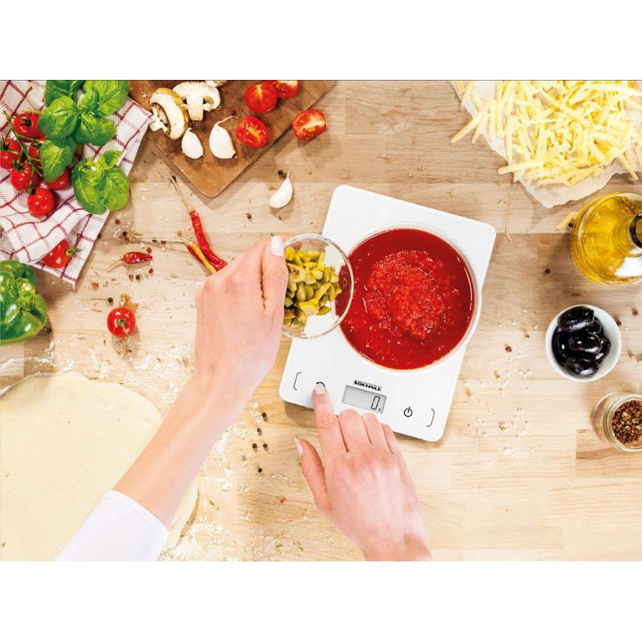 Soehnle K�kkenv�gt Page Compact 200, Hvid