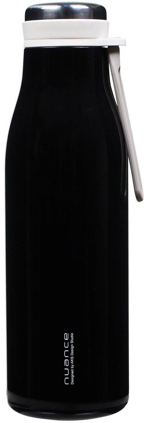 Nuance Termoflaske rem+drikkeindsats 500ml, Sort