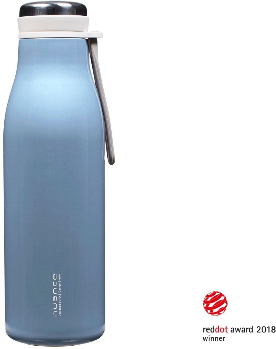 Nuance Termoflaske rem+drikkeindsats 500ml, bl