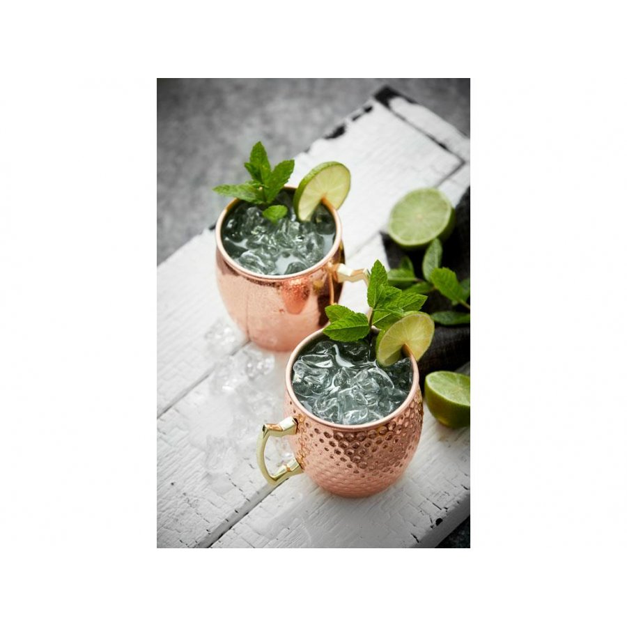 Lyngby Glas Krus 0,5L, Kobber