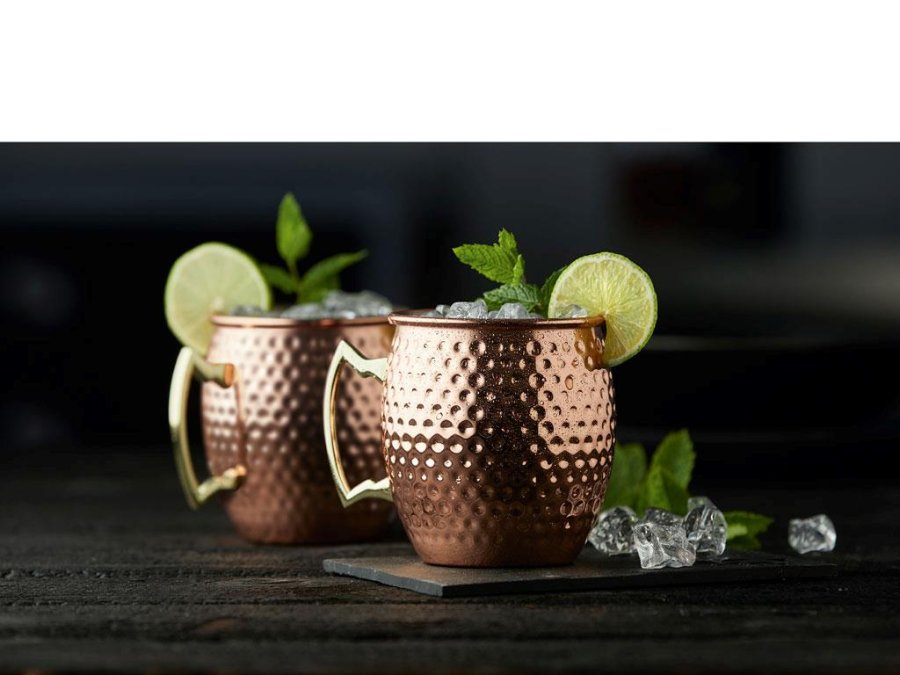 Lyngby Glas Moscow Mule Krus 0,5L, Kobber