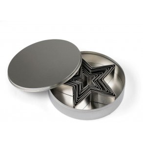 Blomsterbergs Udstikkers�t Stjerne 9 stk