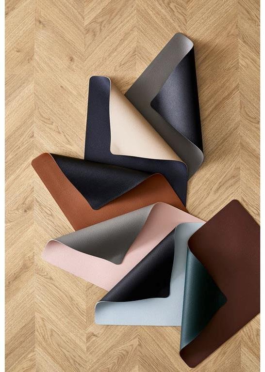 BITZ Dkkeserviet 46x33cm 4stk, Sort/brun