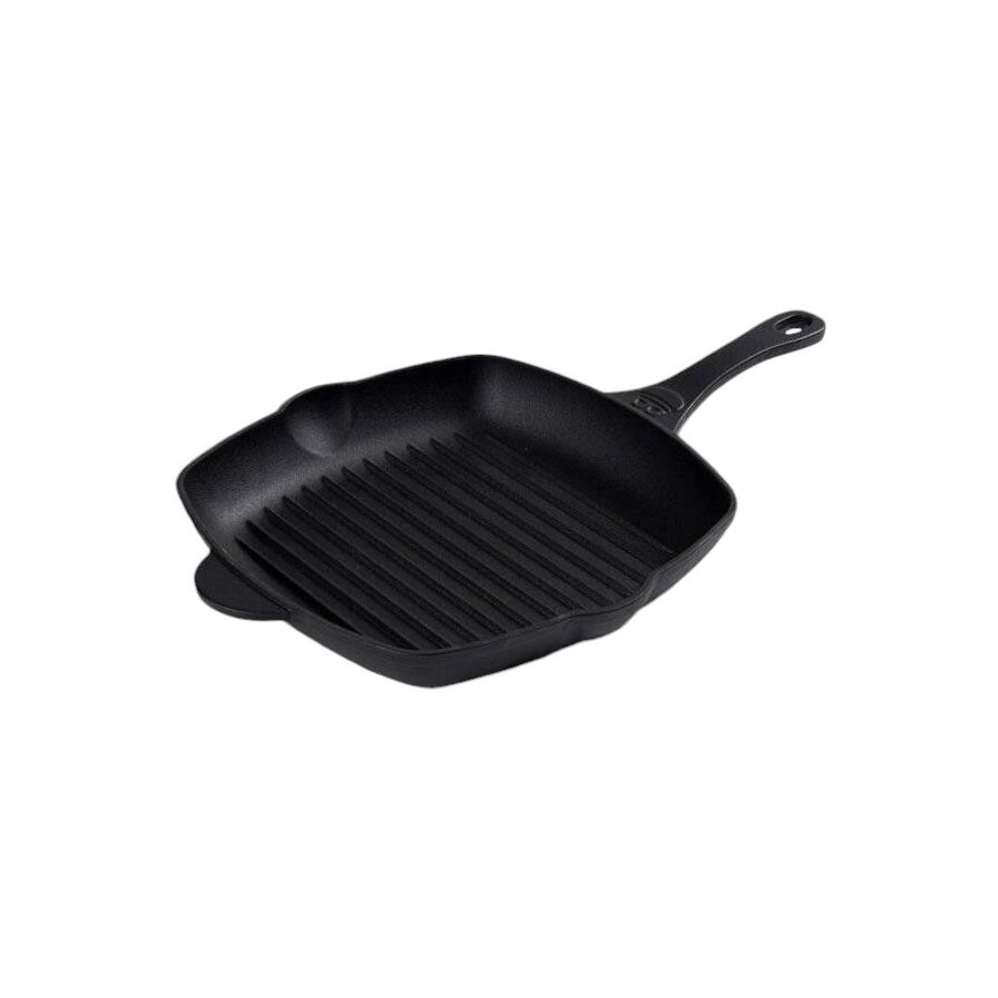 HOLM Grillpfanne 28x28 cm, Schwarz