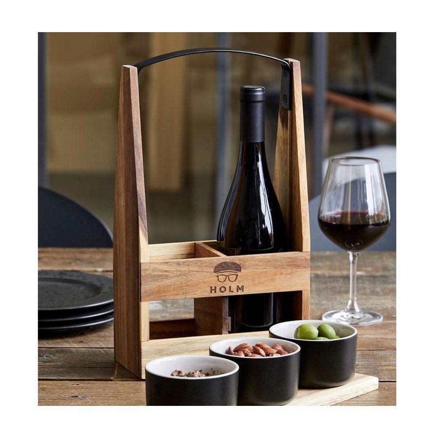HOLM Vinholder 23x10x37 cm, Akacietr