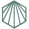 Zone Shell Bordskner 16x14 cm, Emerald